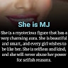 M J