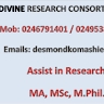 DESMOND KOMASHIE
