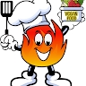 Flame on Vegan