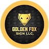 Golden Fox Sign